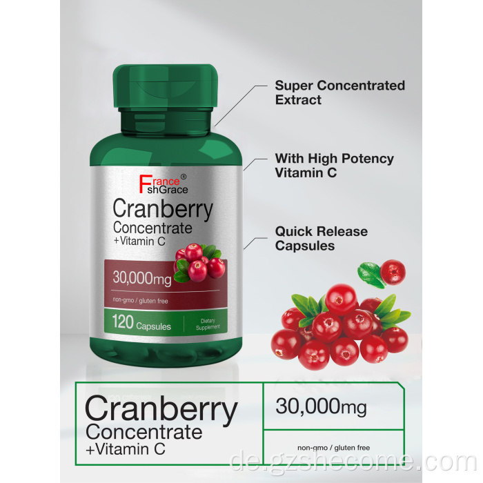 Hight Quality Cranberry Conconte Plant Extrakte